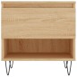 vidaXL Couchtisch Sonoma-Eiche 50x46x50 cm Holzwerkstoff vidaXL Couchtisch Sonoma-Eiche 50x46x50 cm Holzwerkstoff