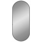 Wandspiegel Schwarz 70x30 cm Oval Wandspiegel Schwarz 70x30 cm Oval