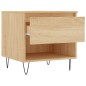 vidaXL Couchtisch Sonoma-Eiche 50x46x50 cm Holzwerkstoff vidaXL Couchtisch Sonoma-Eiche 50x46x50 cm Holzwerkstoff