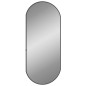 Wandspiegel Schwarz 70x30 cm Oval Wandspiegel Schwarz 70x30 cm Oval