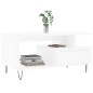 vidaXL Couchtisch Weiß 90x49x45 cm Holzwerkstoff vidaXL Couchtisch Weiß 90x49x45 cm Holzwerkstoff