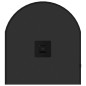 Wandspiegel Schwarz 70x30 cm Oval Wandspiegel Schwarz 70x30 cm Oval