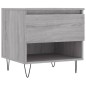 vidaXL Couchtische 2 Stk. Grau Sonoma 50x46x50 cm Holzwerkstoff vidaXL Couchtische 2 Stk. Grau Sonoma 50x46x50 cm Holzwerkstoff