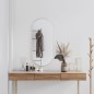 Wandspiegel Silbern 100x45 cm Oval Wandspiegel Silbern 100x45 cm Oval