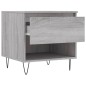 vidaXL Couchtische 2 Stk. Grau Sonoma 50x46x50 cm Holzwerkstoff vidaXL Couchtische 2 Stk. Grau Sonoma 50x46x50 cm Holzwerkstoff