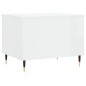 vidaXL Couchtisch Hochglanz-Weiß 60x44,5x45 cm Holzwerkstoff vidaXL Couchtisch Hochglanz-Weiß 60x44,5x45 cm Holzwerkstoff