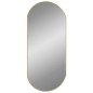 vidaXL Wandspiegel Golden 90x40 cm Oval vidaXL Wandspiegel Golden 90x40 cm Oval