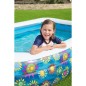 Bestway Planschbecken Aufblasbar Blau 229x152x56 cm Bestway Planschbecken Aufblasbar Blau 229x152x56 cm