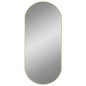 vidaXL Wandspiegel Golden 90x40 cm Oval vidaXL Wandspiegel Golden 90x40 cm Oval