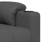 Massagesessel Grau Kunstleder Massagesessel Grau Kunstleder