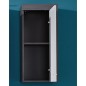 Trendteam Wandschrank Miami Weiß und Rauchsilbern Trendteam Wandschrank Miami Weiß und Rauchsilbern