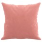 Zierkissen 2 Stk. Rosa 40x40 cm Samt Zierkissen 2 Stk. Rosa 40x40 cm Samt