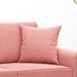 Zierkissen 2 Stk. Rosa 40x40 cm Samt Zierkissen 2 Stk. Rosa 40x40 cm Samt