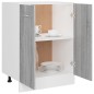 vidaXL Unterschrank Grau Sonoma 60x46x81,5 cm Holzwerkstoff vidaXL Unterschrank Grau Sonoma 60x46x81,5 cm Holzwerkstoff