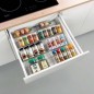 Metaltex Gewürzregale 4 Etagen 2 Stk. X-Pand Ausziehbar Metaltex Gewürzregale 4 Etagen 2 Stk. X-Pand Ausziehbar