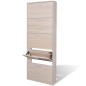 vidaXL Schuhschrank mit 5 Schuhkippern Holz Eichen-Optik vidaXL Schuhschrank mit 5 Schuhkippern Holz Eichen-Optik