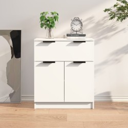vidaXL Sideboard Weiß 60x30x70 cm Holzwerkstoff