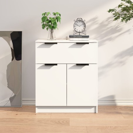 vidaXL Sideboard Weiß 60x30x70 cm Holzwerkstoff