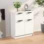 vidaXL Sideboard Weiß 60x30x70 cm Holzwerkstoff vidaXL Sideboard Weiß 60x30x70 cm Holzwerkstoff