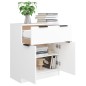 vidaXL Sideboard Weiß 60x30x70 cm Holzwerkstoff vidaXL Sideboard Weiß 60x30x70 cm Holzwerkstoff