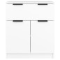 vidaXL Sideboard Weiß 60x30x70 cm Holzwerkstoff vidaXL Sideboard Weiß 60x30x70 cm Holzwerkstoff
