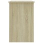 vidaXL Schreibtisch Sonoma-Eiche 100x50x76 cm Holzwerkstoff vidaXL Schreibtisch Sonoma-Eiche 100x50x76 cm Holzwerkstoff