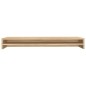 vidaXL Monitorständer Sonoma-Eiche 100x24x13 cm Holzwerkstoff vidaXL Monitorständer Sonoma-Eiche 100x24x13 cm Holzwerkstoff