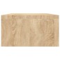 vidaXL Monitorständer Sonoma-Eiche 100x24x13 cm Holzwerkstoff vidaXL Monitorständer Sonoma-Eiche 100x24x13 cm Holzwerkstoff