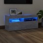 vidaXL TV-Schrank mit LED-Leuchten Betongrau 90x35x40 cm vidaXL TV-Schrank mit LED-Leuchten Betongrau 90x35x40 cm