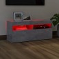 vidaXL TV-Schrank mit LED-Leuchten Betongrau 90x35x40 cm vidaXL TV-Schrank mit LED-Leuchten Betongrau 90x35x40 cm