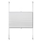 Plissee Faltrollo Rollo Plisseerollo 110x100cm Weiß Plissee Faltrollo Rollo Plisseerollo 110x100cm Weiß