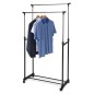 Storage solutions Kleiderständer Doppelt mit Rollen Verstellbar Storage solutions Kleiderständer Doppelt mit Rollen Verstellbar