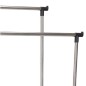 Storage solutions Kleiderständer Doppelt mit Rollen Verstellbar Storage solutions Kleiderständer Doppelt mit Rollen Verstellbar