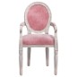 vidaXL Esszimmerstuhl Rosa 54x56x96,5 cm Samt vidaXL Esszimmerstuhl Rosa 54x56x96,5 cm Samt