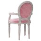 vidaXL Esszimmerstuhl Rosa 54x56x96,5 cm Samt vidaXL Esszimmerstuhl Rosa 54x56x96,5 cm Samt