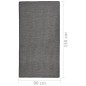 vidaXL Outdoor-Teppich Flachgewebe 80x150 cm Grau vidaXL Outdoor-Teppich Flachgewebe 80x150 cm Grau