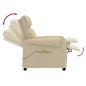 Massagesessel Creme Stoff Massagesessel Creme Stoff