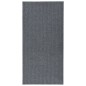 vidaXL Schmutzfangläufer Grau 100x200 cm