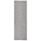 vidaXL Outdoor-Teppich Flachgewebe 80x250 cm Braun und Blau vidaXL Outdoor-Teppich Flachgewebe 80x250 cm Braun und Blau