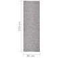 vidaXL Outdoor-Teppich Flachgewebe 80x250 cm Braun und Blau vidaXL Outdoor-Teppich Flachgewebe 80x250 cm Braun und Blau