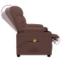Massagesessel Braun Kunstleder Massagesessel Braun Kunstleder