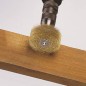 wolfcraft Holz-Struktur-Bürste 80 mm Gelb wolfcraft Holz-Struktur-Bürste 80 mm Gelb