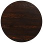 vidaXL Bistrotisch MDF und Stahl Rund 80×75 cm Dunkle Esche vidaXL Bistrotisch MDF und Stahl Rund 80×75 cm Dunkle Esche