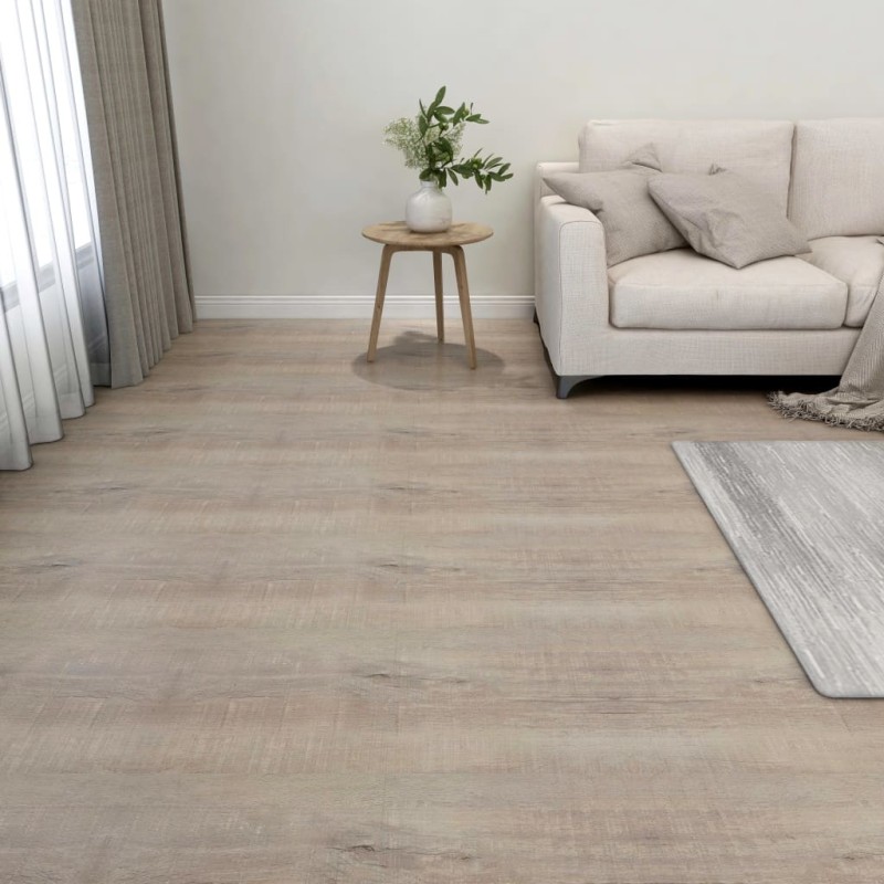 vidaXL PVC-Fliesen Selbstklebend 55 Stk. 5,11 m² Taupe vidaXL PVC-Fliesen Selbstklebend 55 Stk. 5,11 m² Taupe