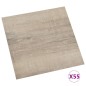 vidaXL PVC-Fliesen Selbstklebend 55 Stk. 5,11 m² Taupe vidaXL PVC-Fliesen Selbstklebend 55 Stk. 5,11 m² Taupe