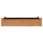 vidaXL Hochbeet mit Einsatz Braun 120x60x25 cm Massivholz Tanne vidaXL Hochbeet mit Einsatz Braun 120x60x25 cm Massivholz Tanne