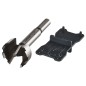 wolfcraft 2-tlg. Forstnerbohrer-Set Schwarz wolfcraft 2-tlg. Forstnerbohrer-Set Schwarz