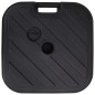 vidaXL Sonnenschirmständer Sand/Wasser 24 L Schwarz vidaXL Sonnenschirmständer Sand/Wasser 24 L Schwarz
