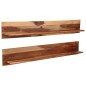 vidaXL Wandregale 2 Stk. 169 x 26 x 20 cm Massivholz vidaXL Wandregale 2 Stk. 169 x 26 x 20 cm Massivholz