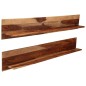 vidaXL Wandregale 2 Stk. 169 x 26 x 20 cm Massivholz vidaXL Wandregale 2 Stk. 169 x 26 x 20 cm Massivholz